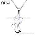 OUXI Factory direct price couple love gold plated cute couple pendants